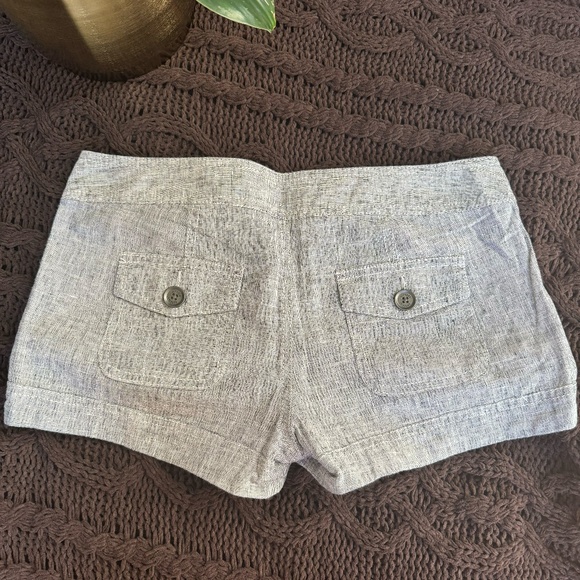 Express GRAY/WHITE/BLACK Shorts Women's SIZE 0 - Picture 2 of 5